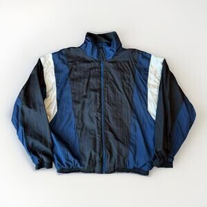 Vintage Givenchy Windbreaker XL Multicolor Full Zip Lightweight Miami New York